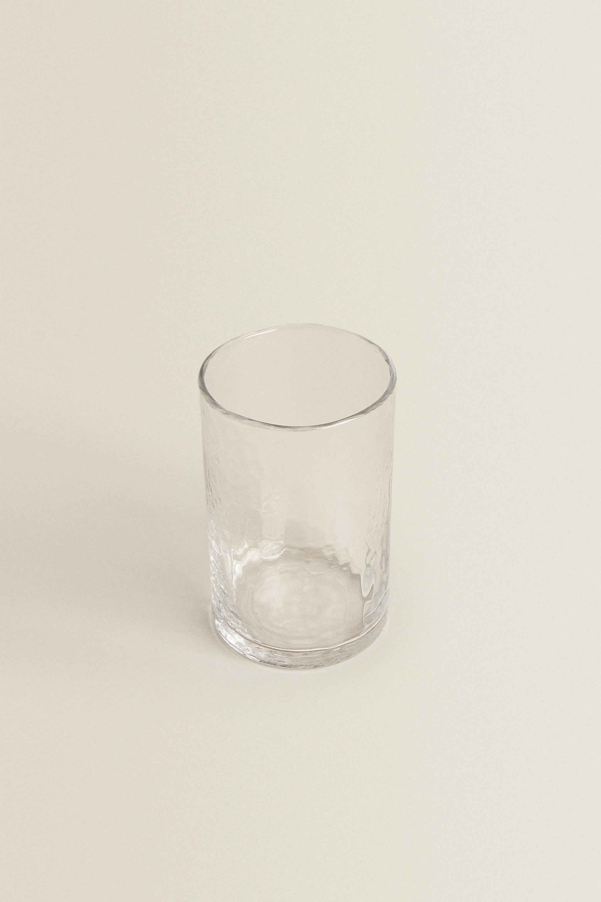 VERRE À SODA VERRE MARTELÉ